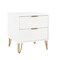 Manhattan Comfort DUMBO 2.0 Nightstand in White NS002-WH - alternate 5
